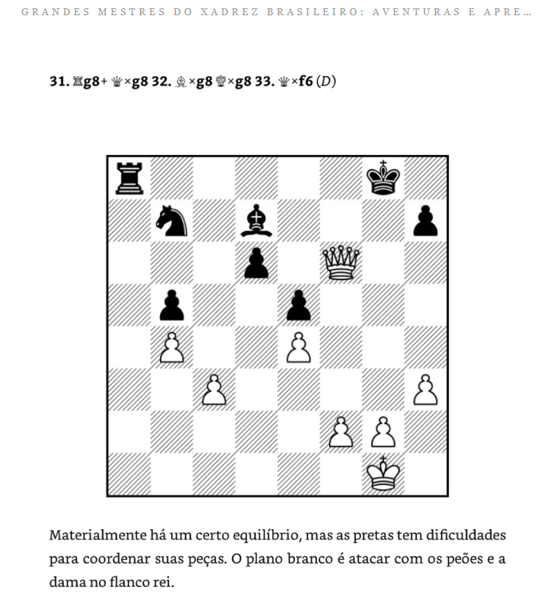 Novo livro brasileiro de xadrez - LQI – Há 10 anos, mais que um blog sobre  xadrez